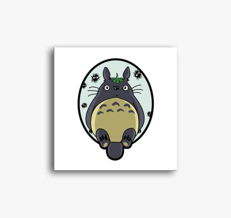 Totoro - titka slika na platnu