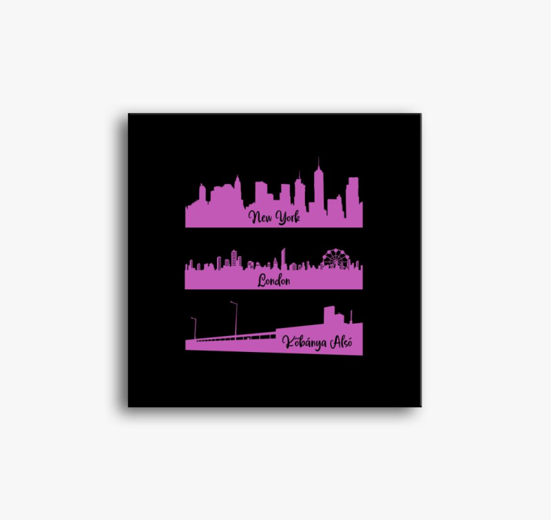 csajos PINK slika na platnu