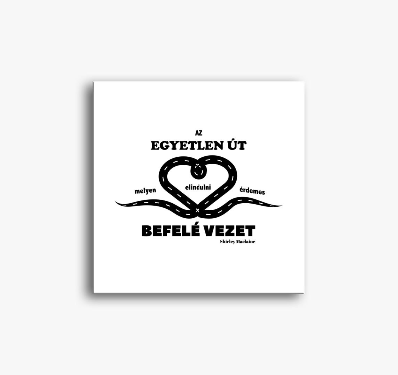 egyetlen melyen elindulni slika na platnu