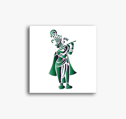 Indiai slika na platnu