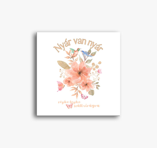 je - minta slika na platnu