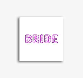 Bride pink slika na 