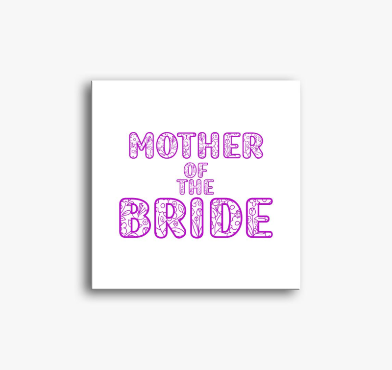 Mother of the Bride pink slika na platnu