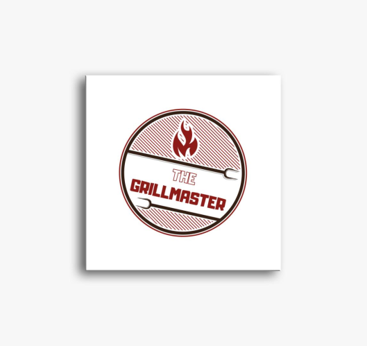 Grillmaster slika na platnu