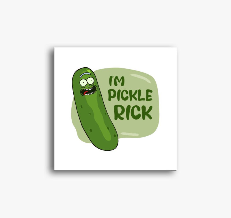 Uborka Rick slika na platnu