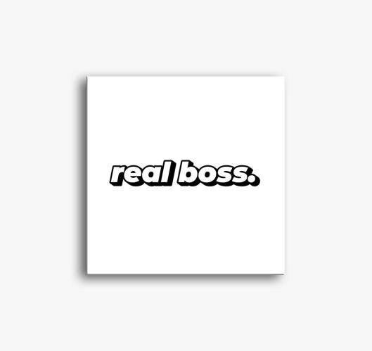 REAL BOSS (TXTR) slika na plat...