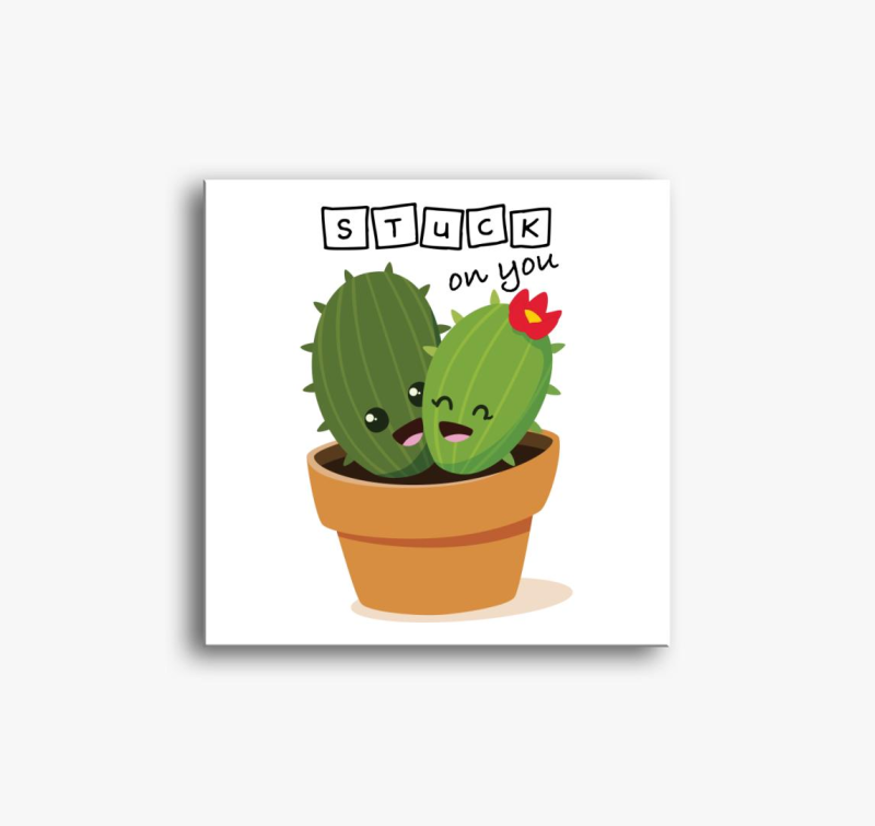 Stuck on You slika na platnu