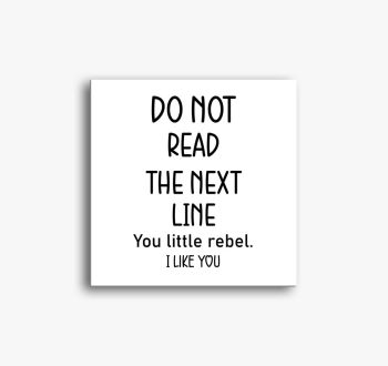 do not read slika na