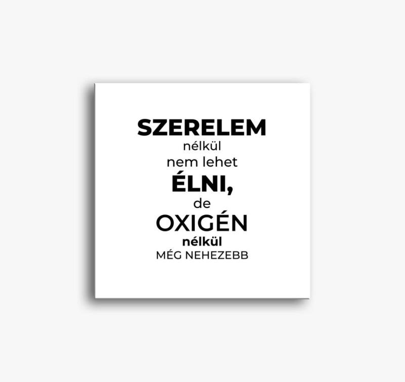 Ljubezen ne lehet smešno slika na platnu