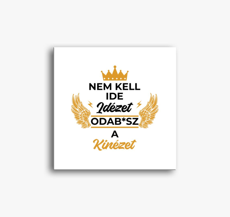 Ne kell ide odab*sz slika na platnu