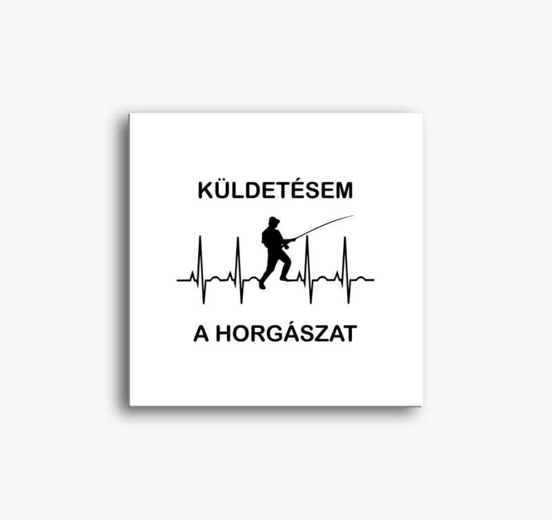 ribič slika na platnu