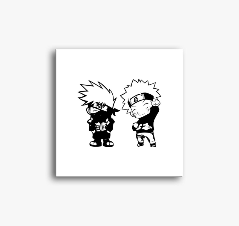 Anime karakteres slika na platnu