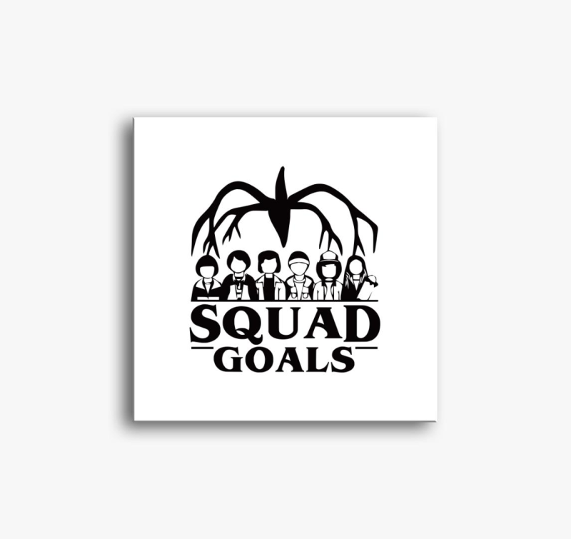Stranger Things squad goals slika na platnu
