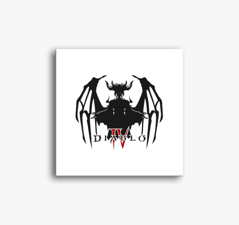 Diablo IV slika na platnu