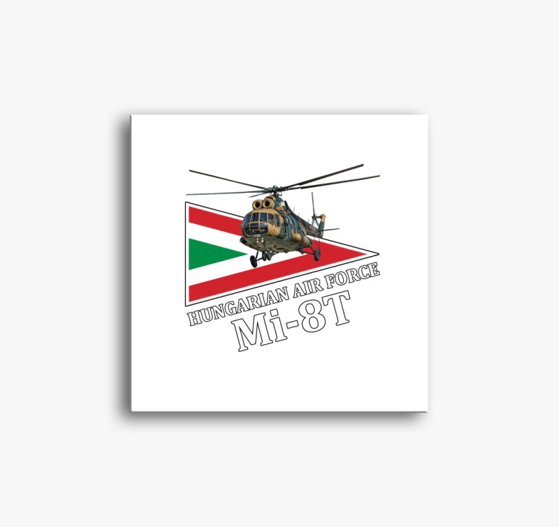 HUNAF Mi-8 slika na platnu