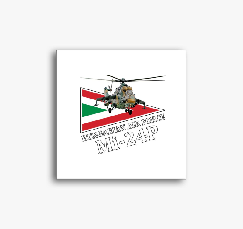 HUNAF Mi-24P 3 slika na platnu