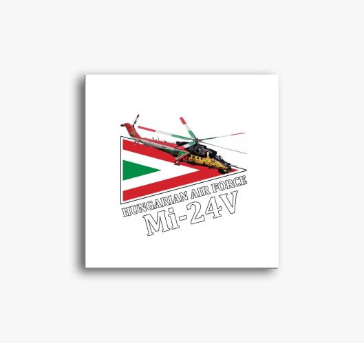 HUNAF Mi-24V 2 slika na platnu