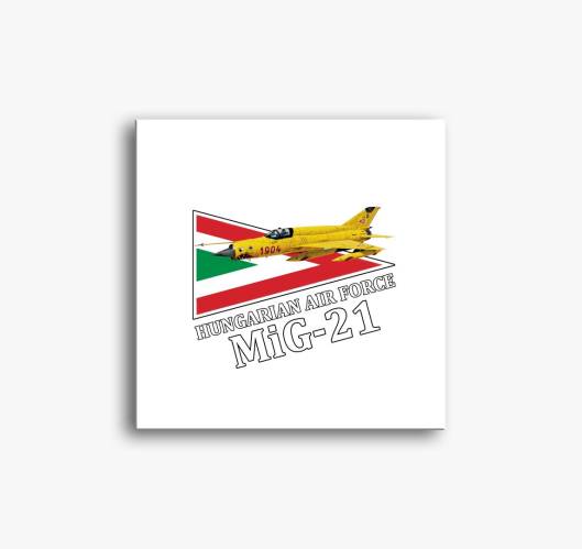 HUNAF MiG-21 2 slika na platnu