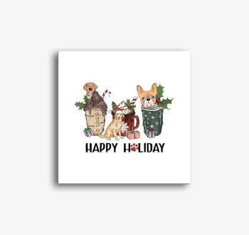 Happy Holiday slika na platnu