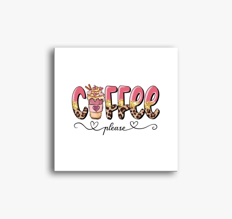 Coffee please slika na platnu