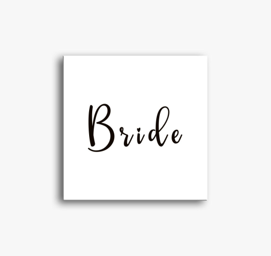 Bride szivecske slika na platn...