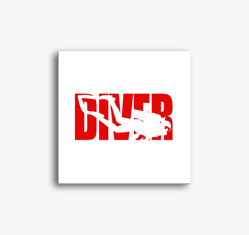 Diver M slika na platnu