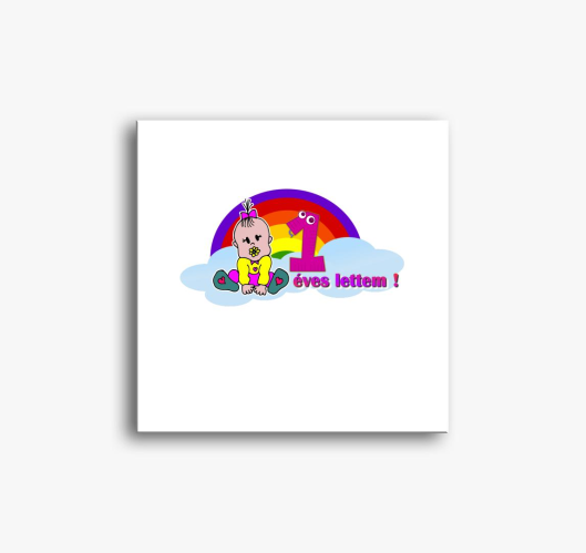 1 lettem/dekle slika na platnu