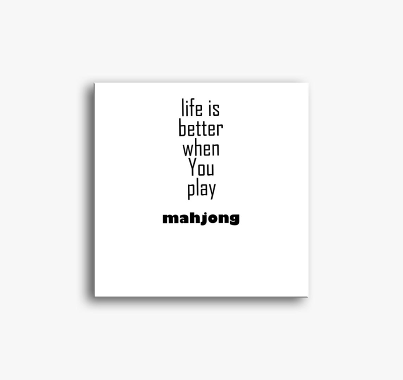 mahjong slika na platnu