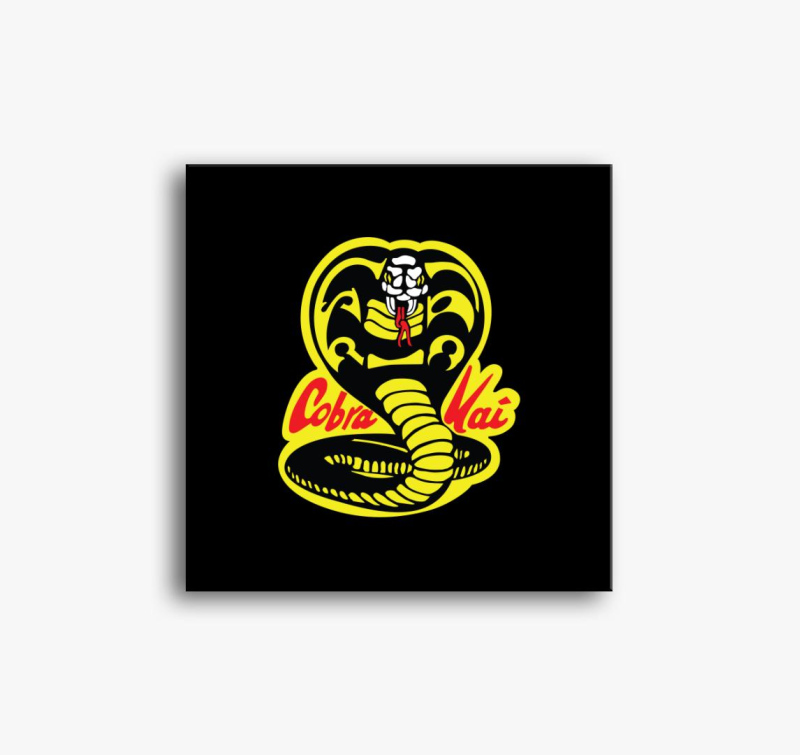 Cobra kai slika na platnu