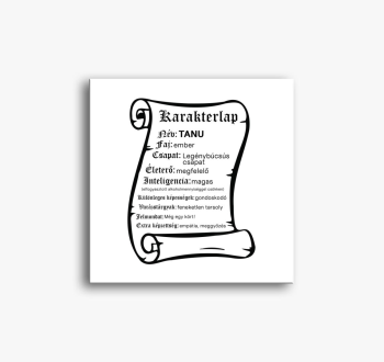 Karakterlap tanu sli...