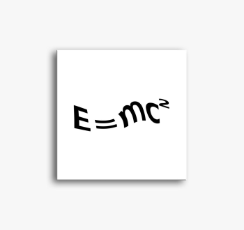 E=mc² slika na platn
