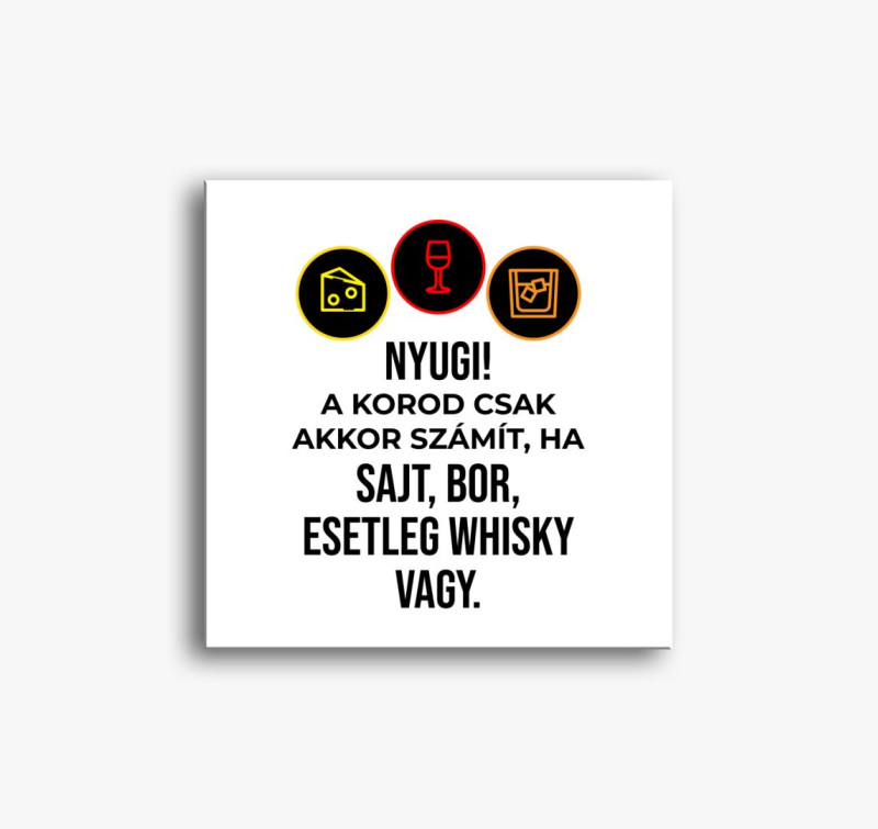 KOROD CSAK AKKOR (BRTH) slika na platnu