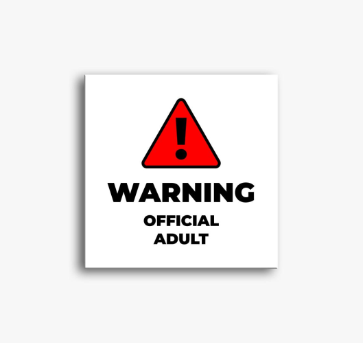 WARNING OFFICIAL ADULT (BRTH) ...