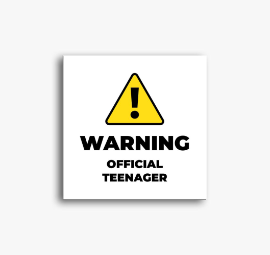 WARNING OFFICIAL TEENAGER (BRT...