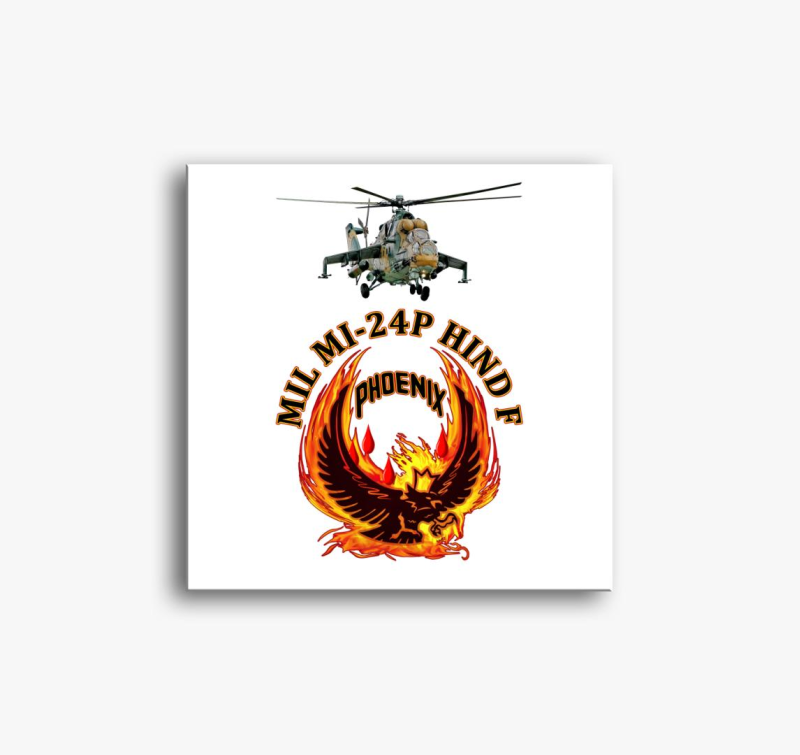 Mi-24P Phoenix 4 slika na platnu