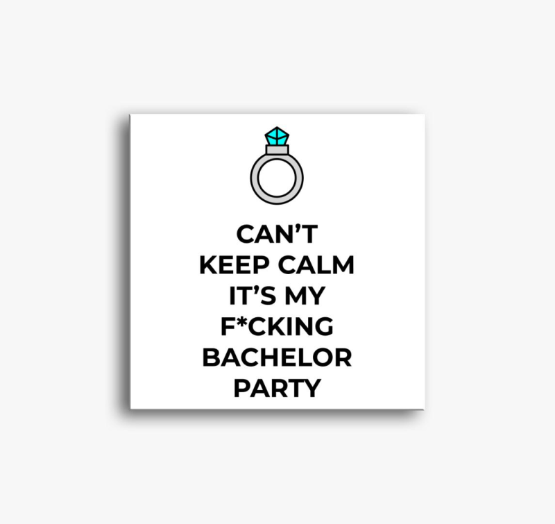 KEEP CALM (BCLR) slika na platnu