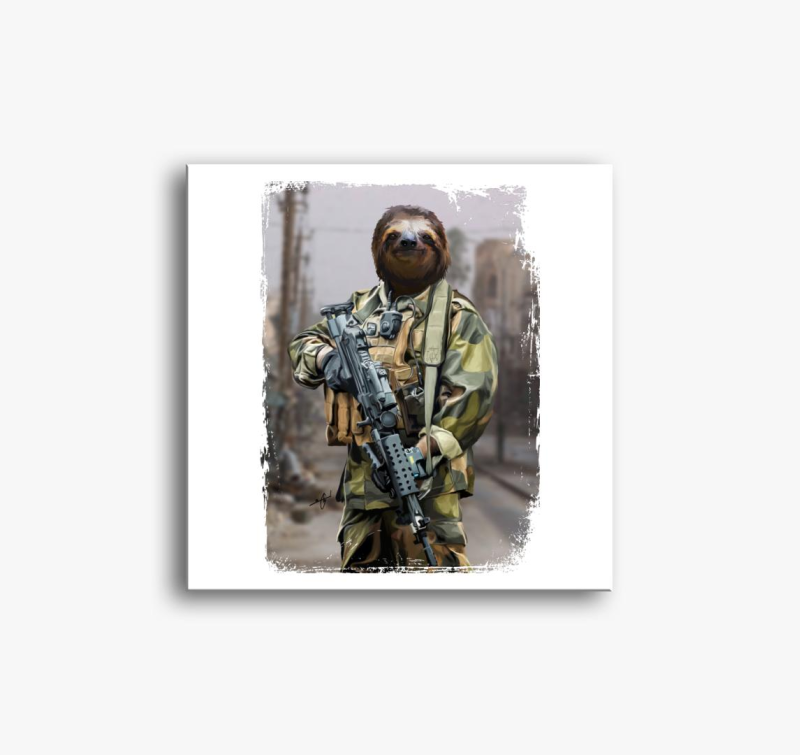 katona slika na platnu