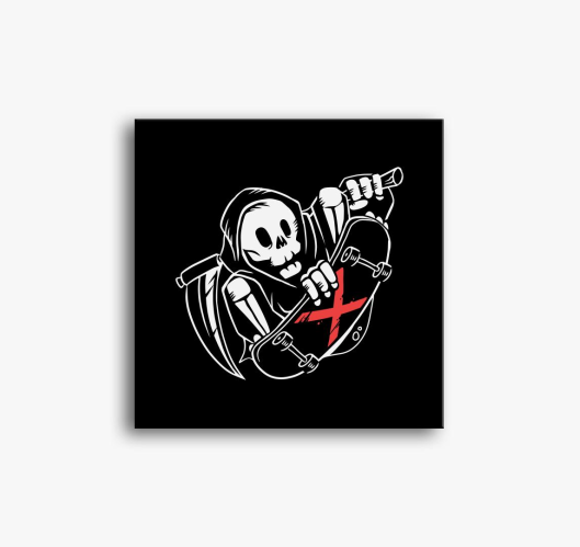 Skate or Die! slika na platnu