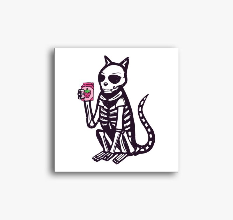 Milk Shake Cat slika na platnu