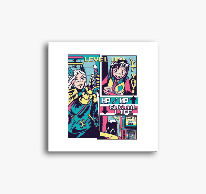 Szint slika na platnu