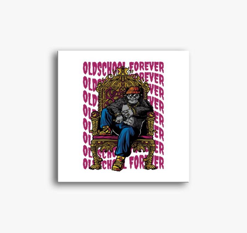 Csak suli slika na platnu