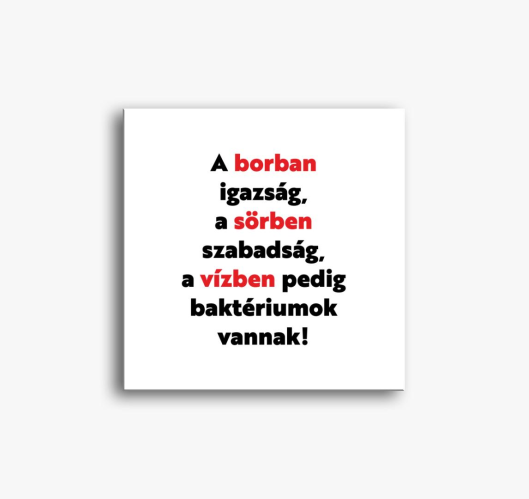 borban je slika na platnu