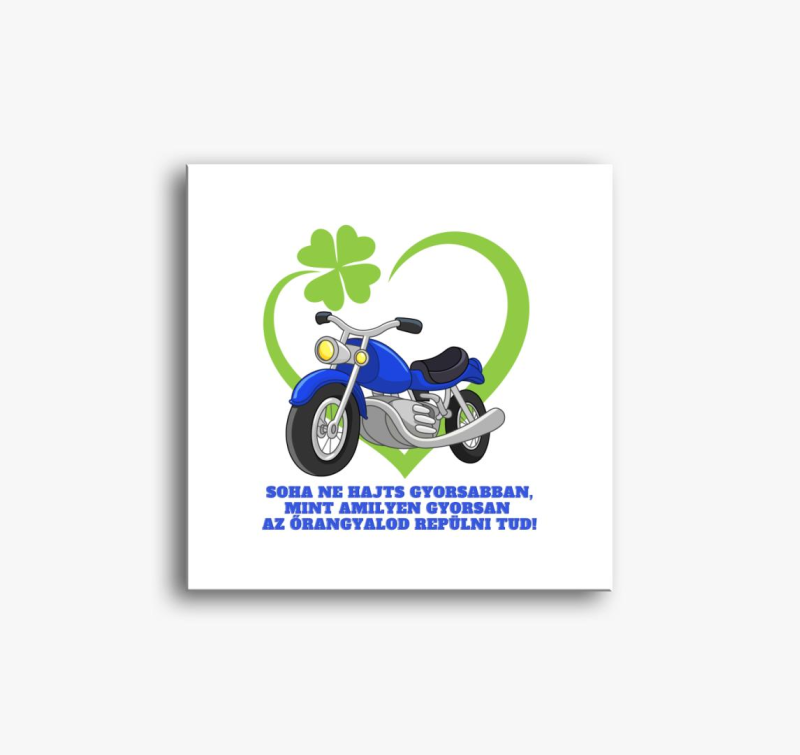 Motoros slika na platnu