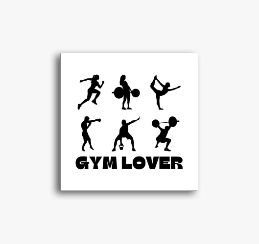 Gym Lover slika na platnu