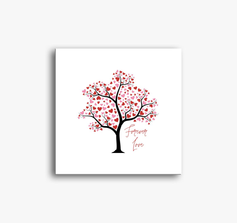 Forever love slika na platnu