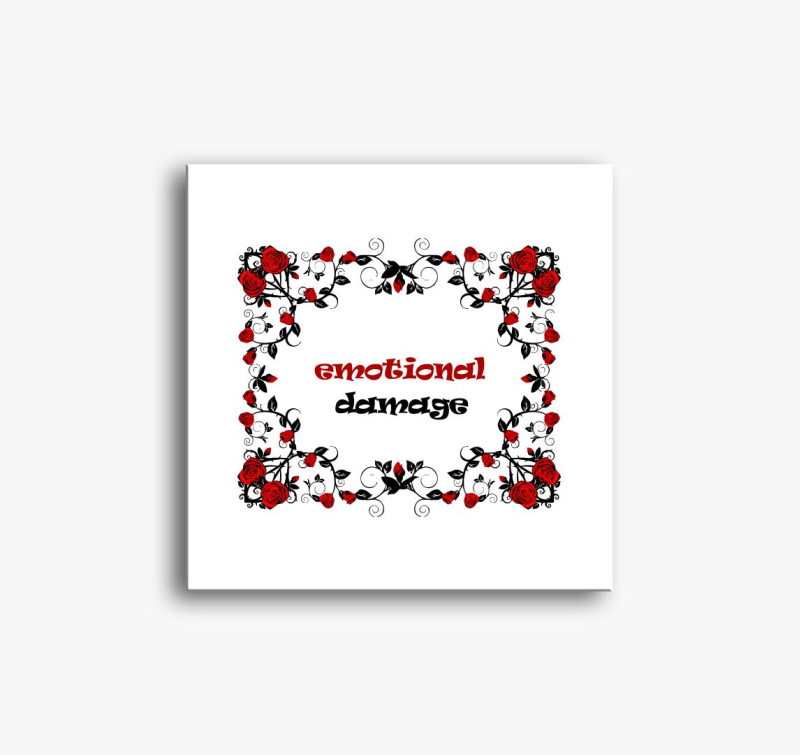Emotional damage slika na platnu