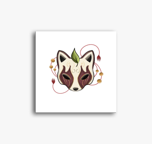 Tanukis slika na platnu