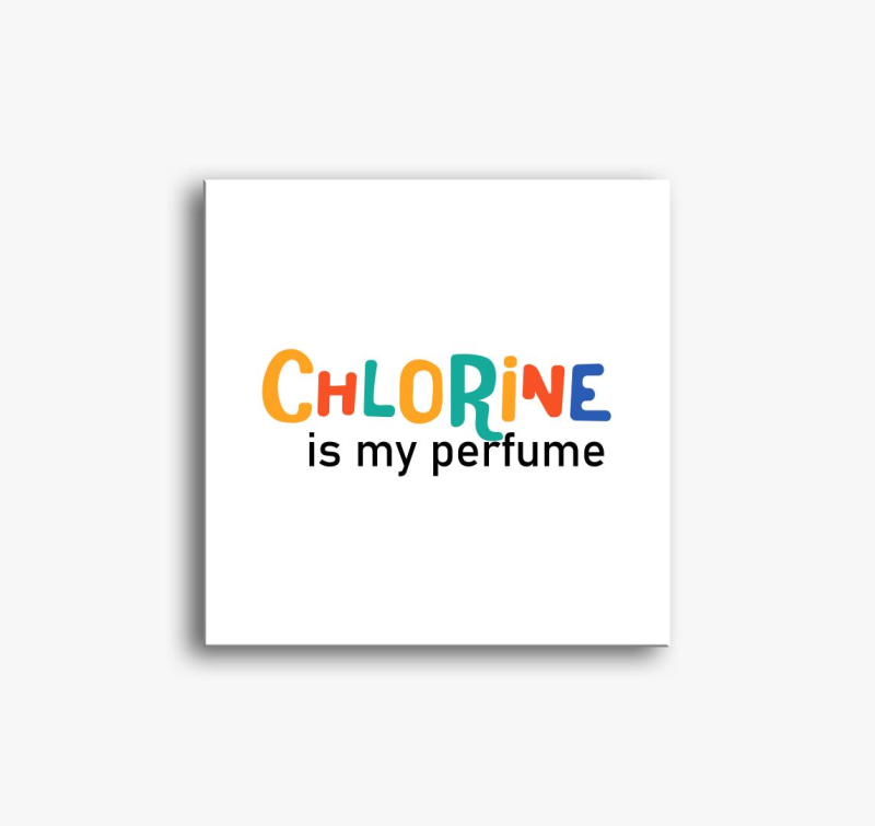chlorine perfume slika na platnu