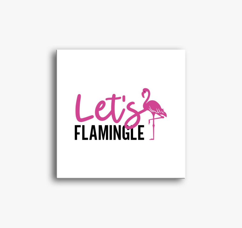 Flamingo flamingle slika na platnu