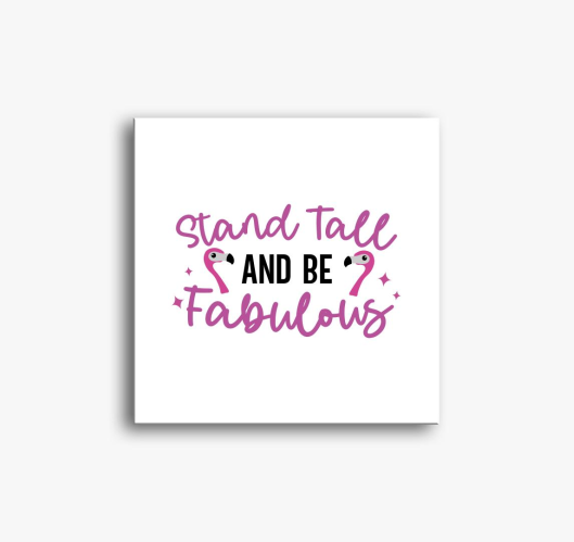 Flamingo stand tall slika na p...